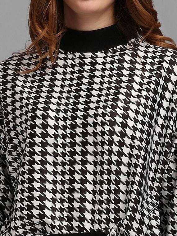 women printed long sleeves top and skirt co-ord set - 22558293 -  Standard Image - 1