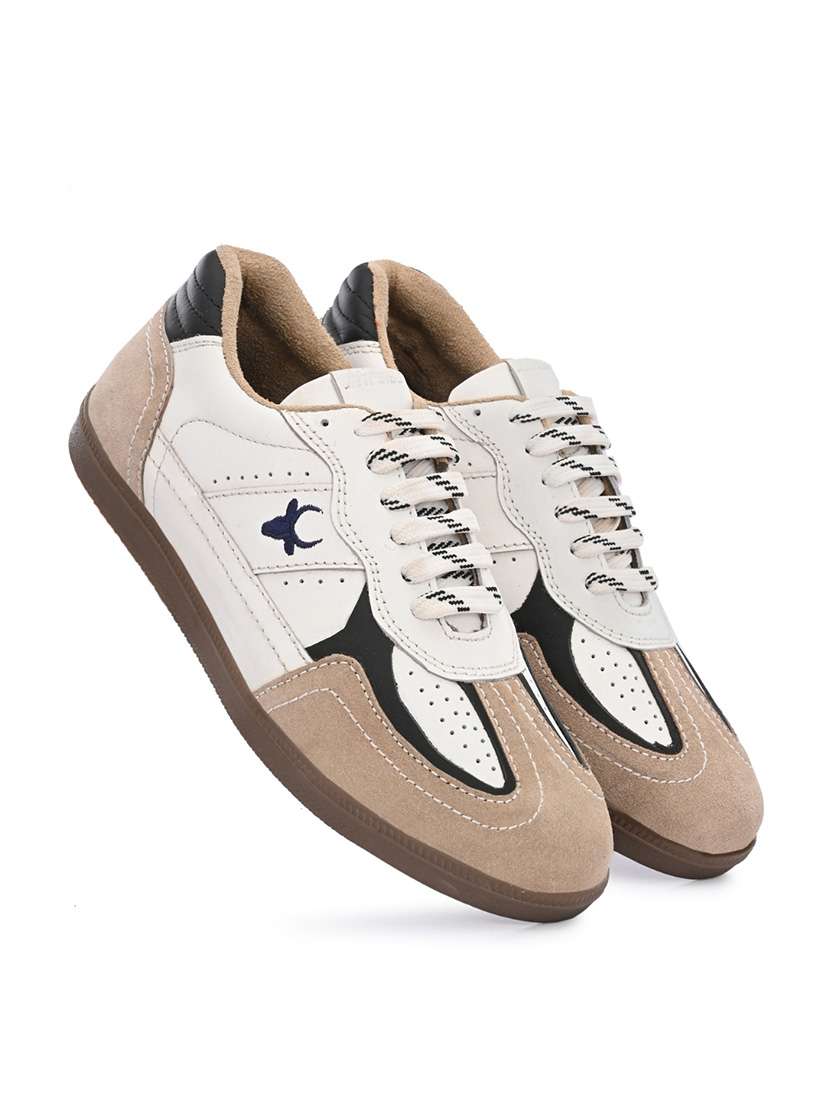 men off white lace up sneaker - 22558504 -  Standard Image - 1