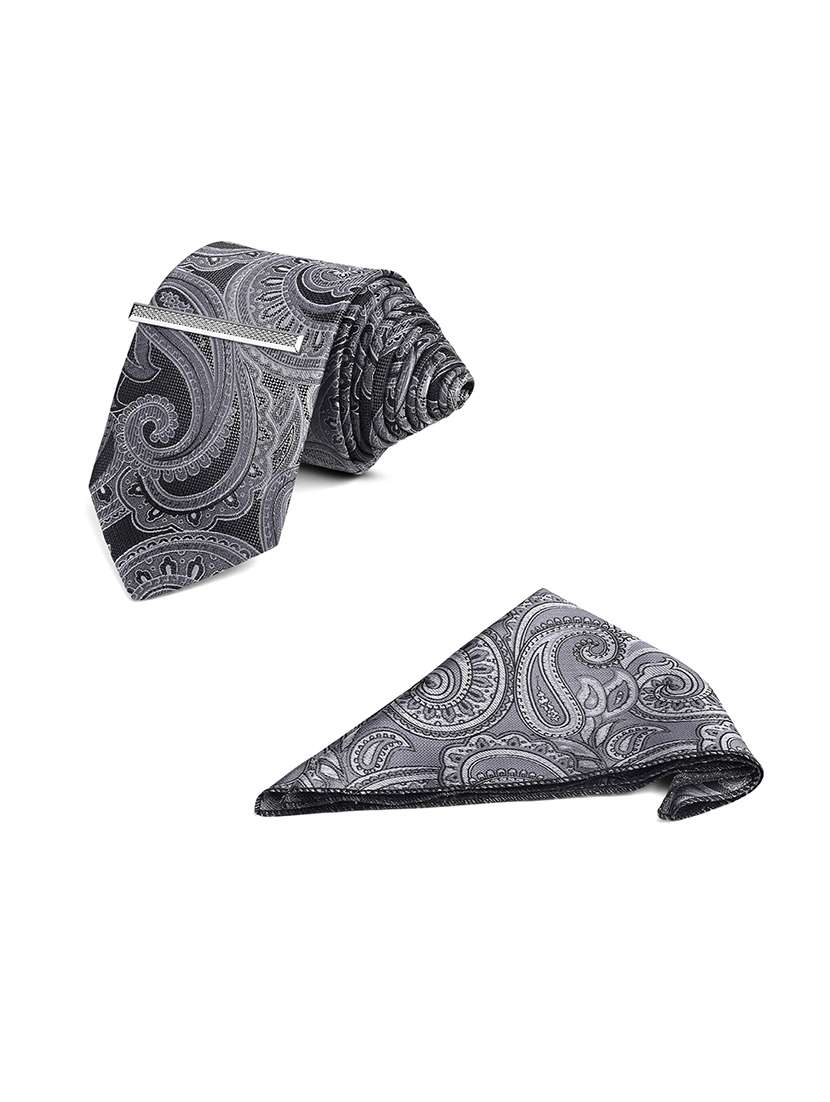 men necktie and pocket square gift box set - 22558721 -  Standard Image - 1