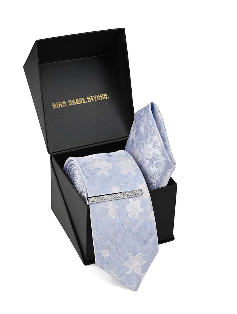 men necktie and pocket square gift box set - 22558730 -  Standard Image - 4