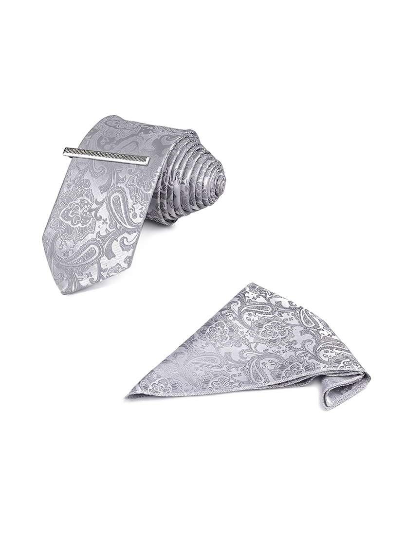 men necktie and pocket square gift box set - 22558736 -  Standard Image - 1