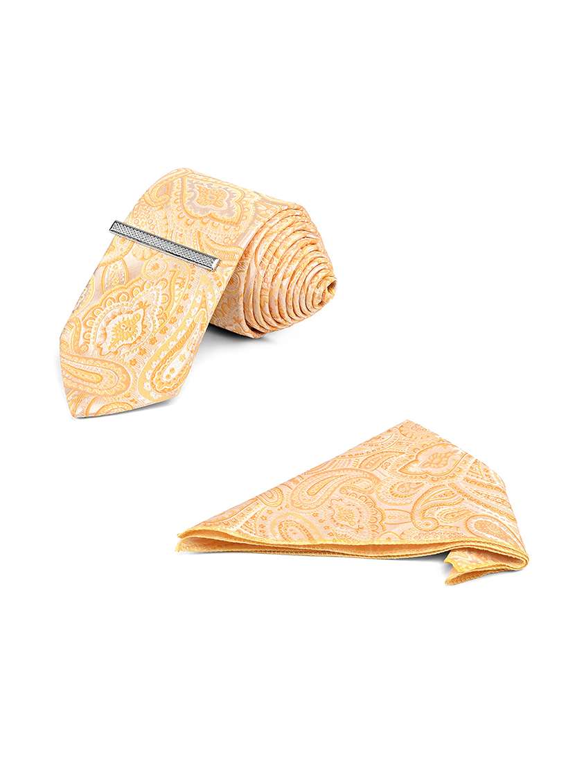 men necktie and pocket square gift box set - 22558741 -  Standard Image - 1