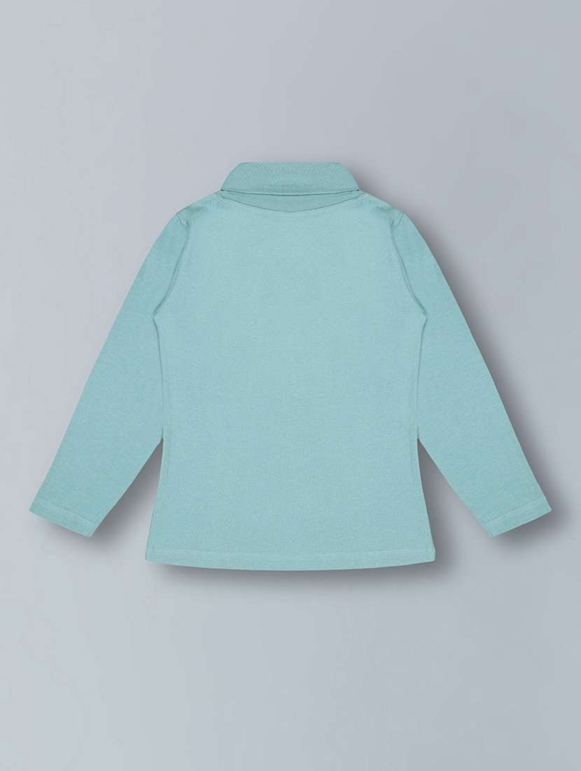 girls pack of 2 solid long sleeves regular tee - 22558797 -  Standard Image - 4