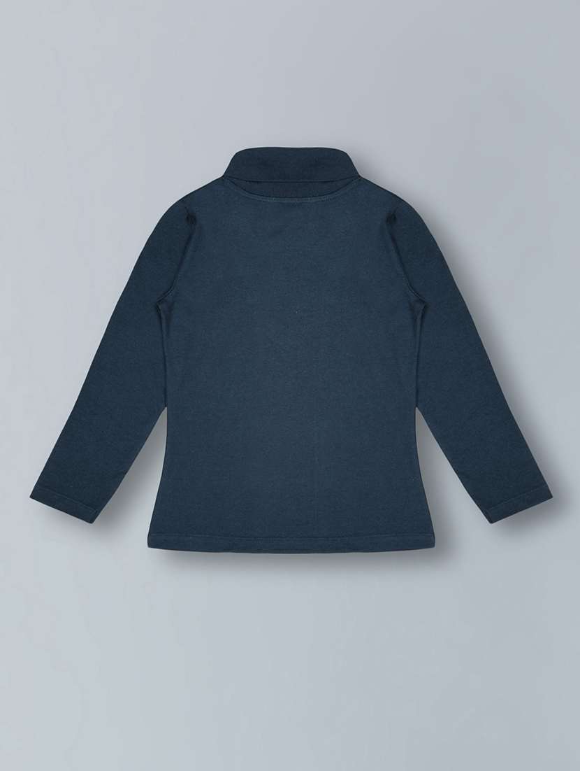 girls pack of 2 solid long sleeves regular tee - 22558798 -  Standard Image - 4