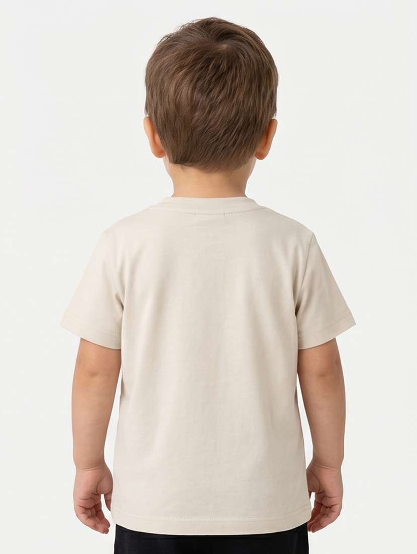 boys printed round neck regular fit t-shirt - 22558978 -  Standard Image - 4