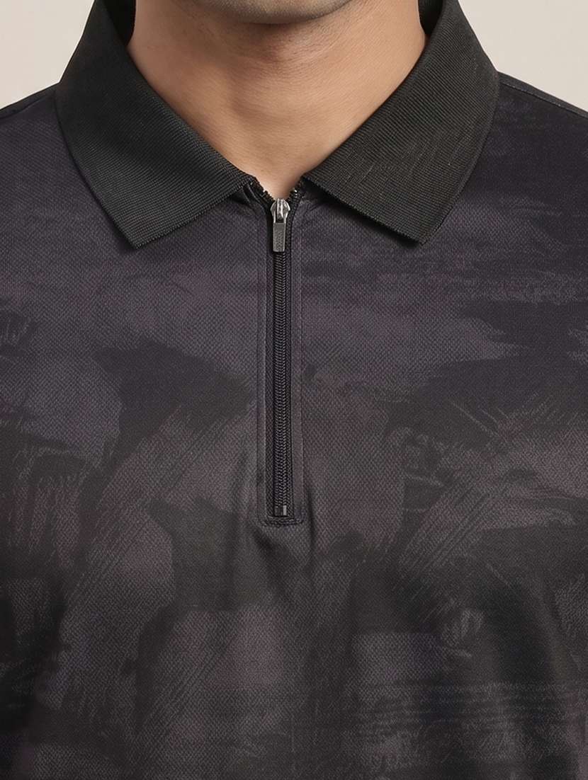 Men Printed Short Sleeves Polo T-shirt - 22561131 -  Standard Image - 1