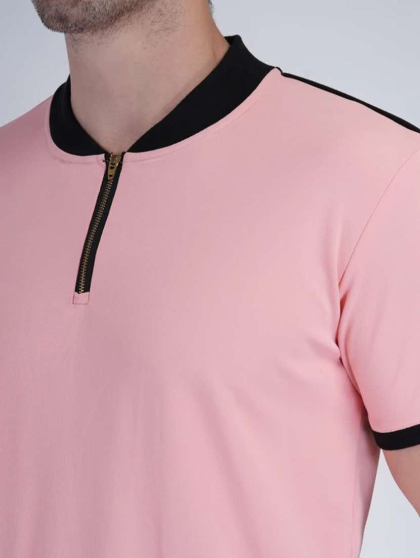 men solid short sleeves regular fit t-shirt - 22562714 -  Standard Image - 1