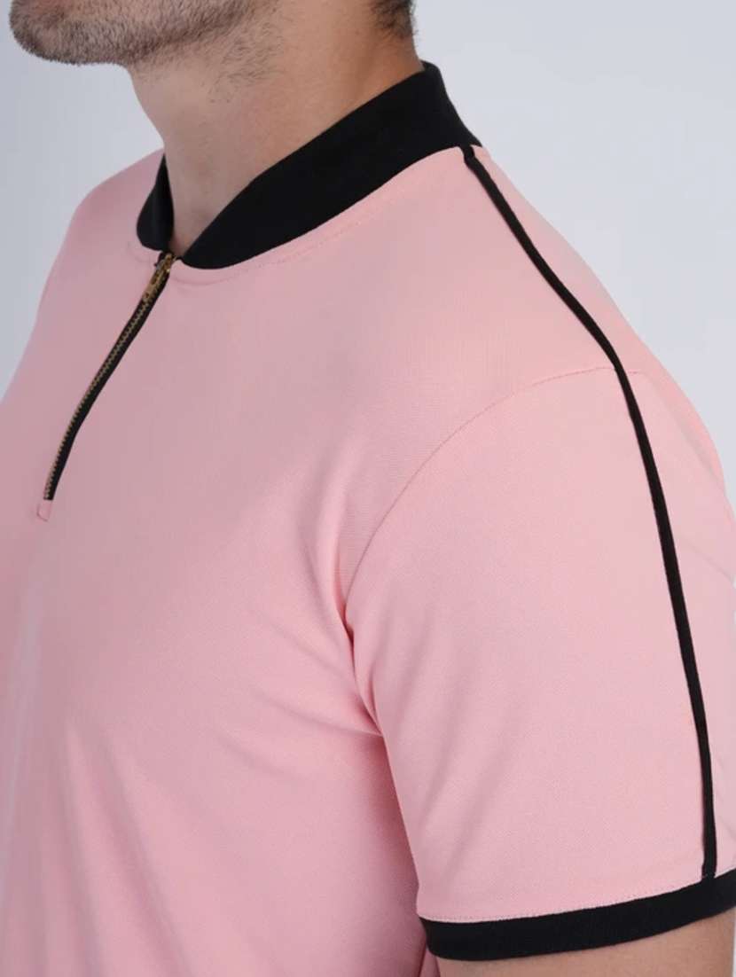 men solid short sleeves regular fit t-shirt - 22562714 -  Standard Image - 4
