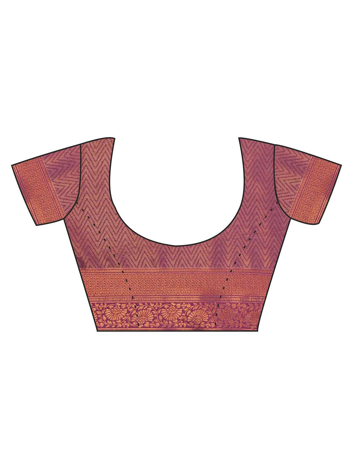 women self design banarasi saree with blouse - 22562774 -  Standard Image - 4