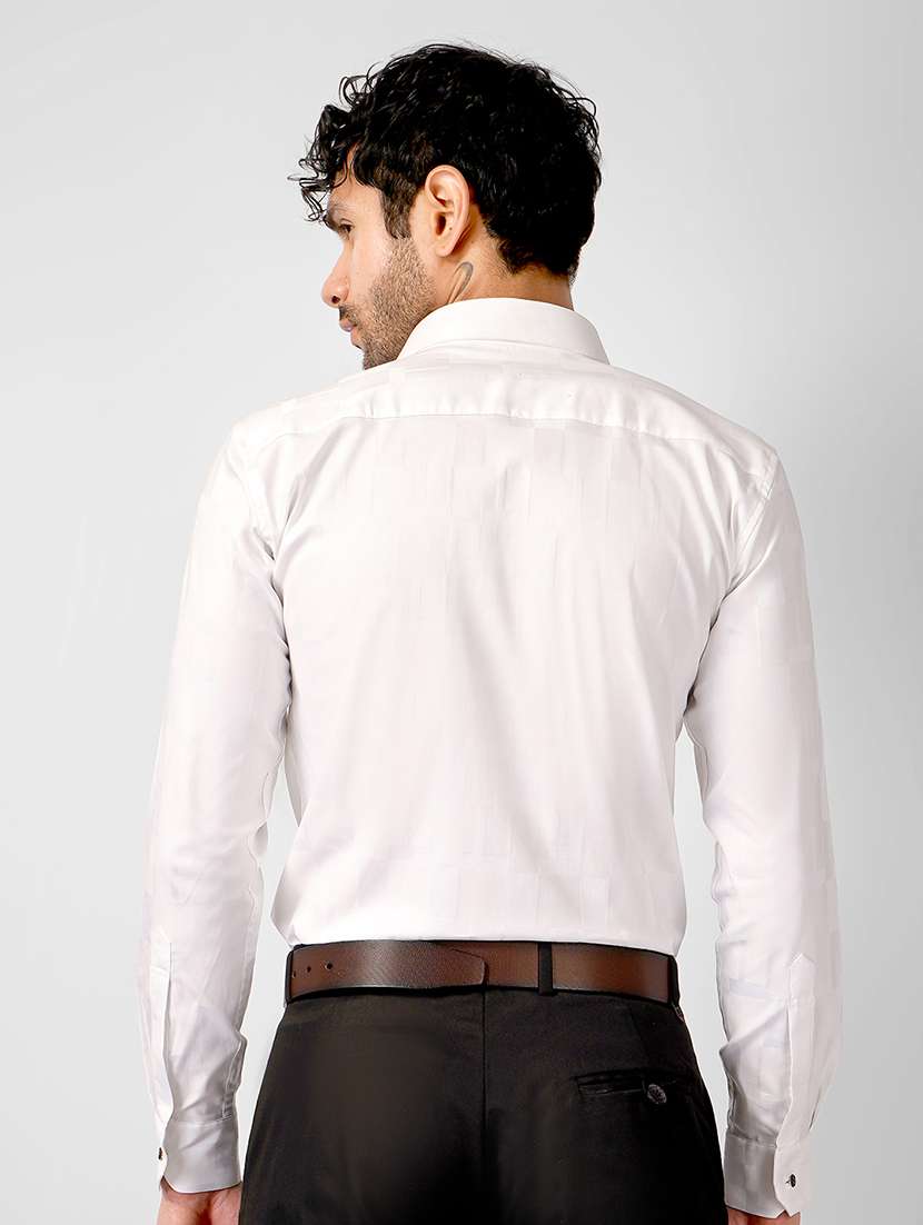 Men Embellished Long Sleeve Slim Fit Casual Shirt - 22562952 -  Standard Image - 4