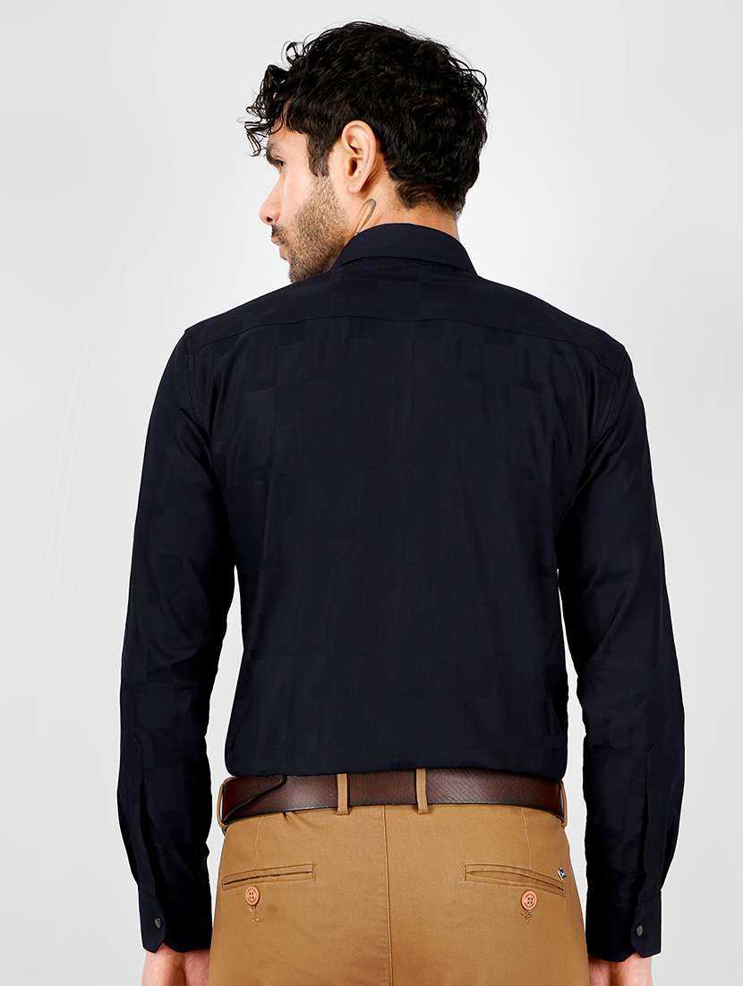 men embellished long sleeve slim fit casual shirt - 22562954 -  Standard Image - 4