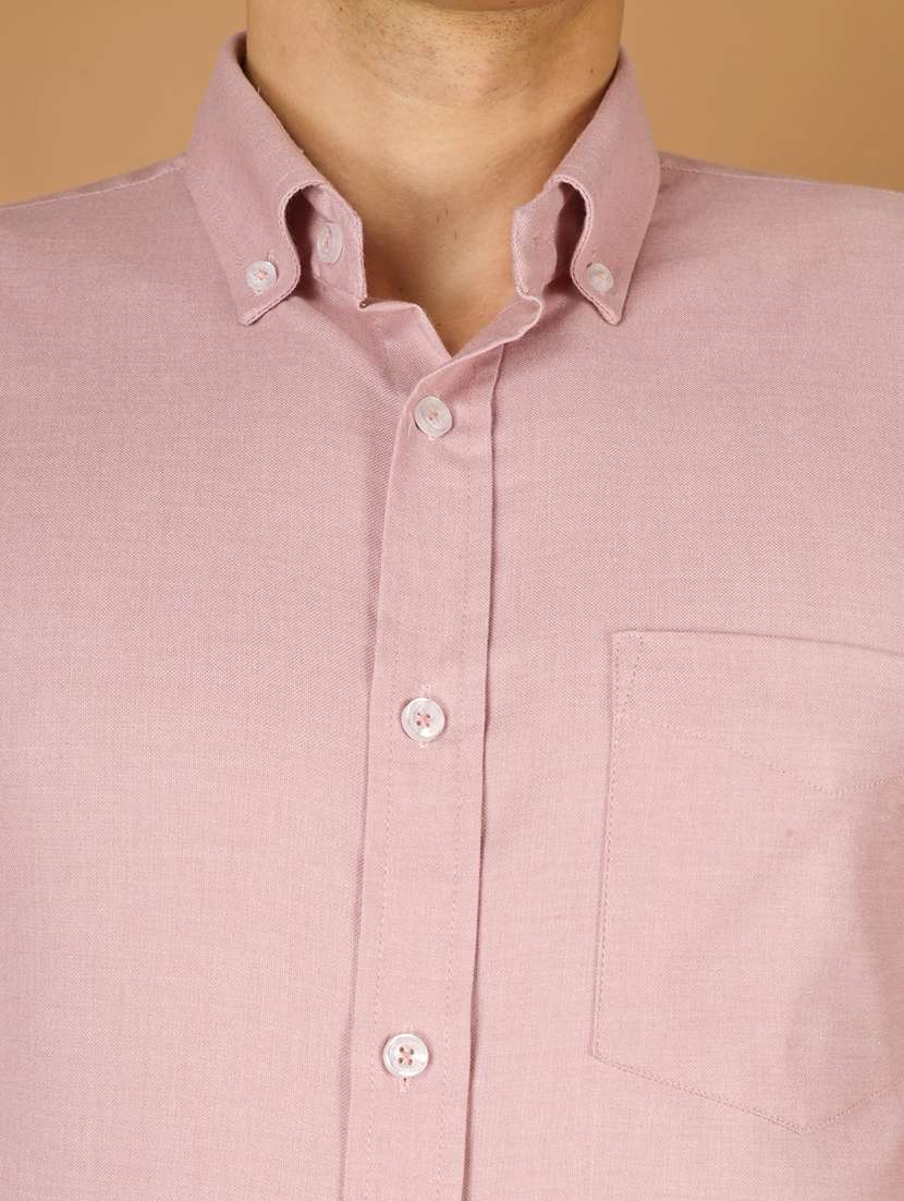 men solid long sleeve slim fit formal shirt - 22562968 -  Standard Image - 1