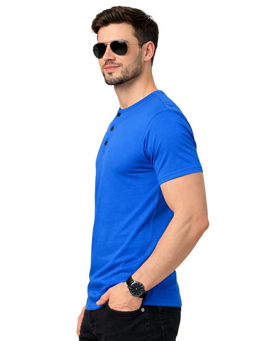 men solid short sleeves regular fit t-shirt - 22563369 -  Standard Image - 1
