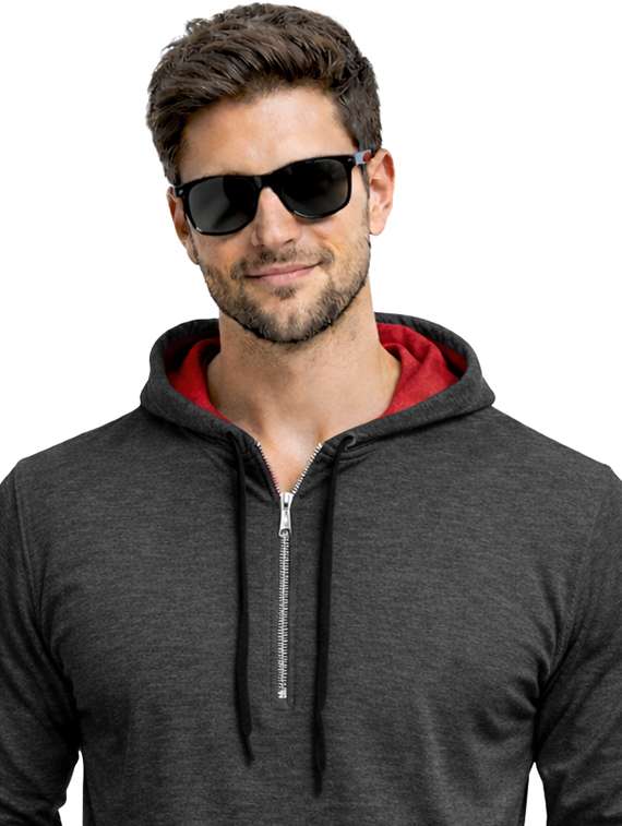 men solid long sleeve regular fit polo t-shirt - 22563806 -  Standard Image - 1