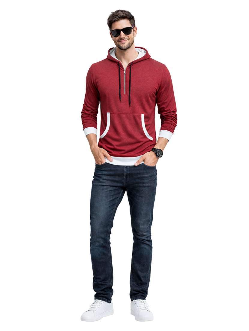 men solid long sleeve regular fit polo t-shirt - 22563812 -  Standard Image - 4