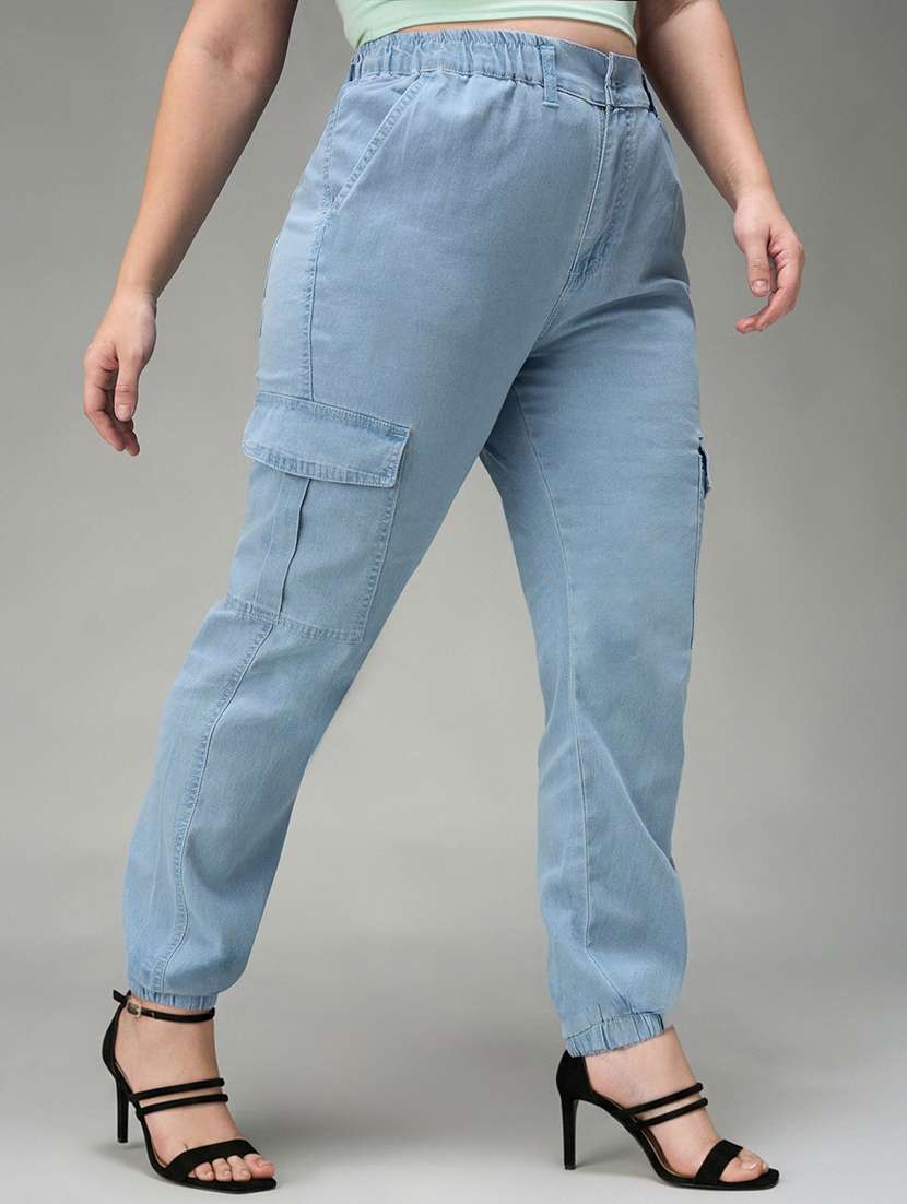 light blue denim jeans - 22564776 -  Standard Image - 1