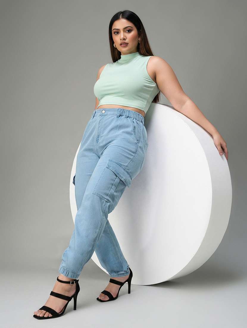 light blue denim jeans - 22564776 -  Standard Image - 4