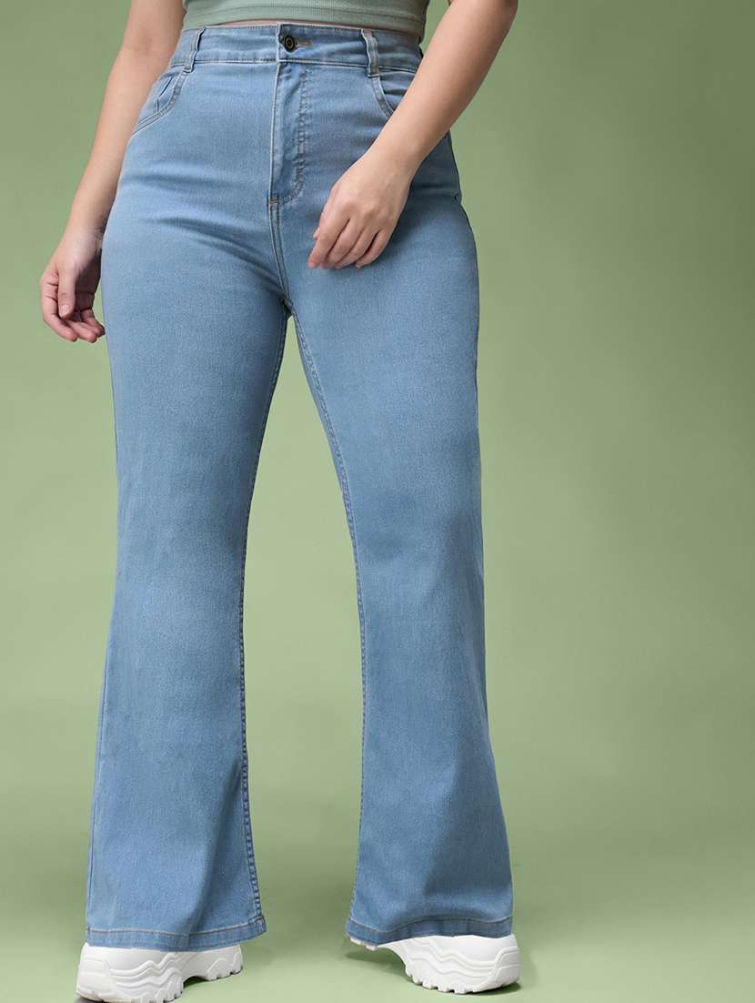 light blue denim jeans