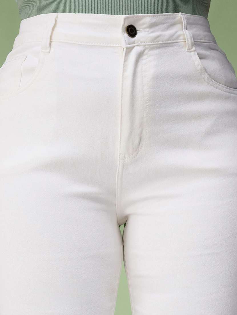 white denim jeans - 22564839 -  Standard Image - 1