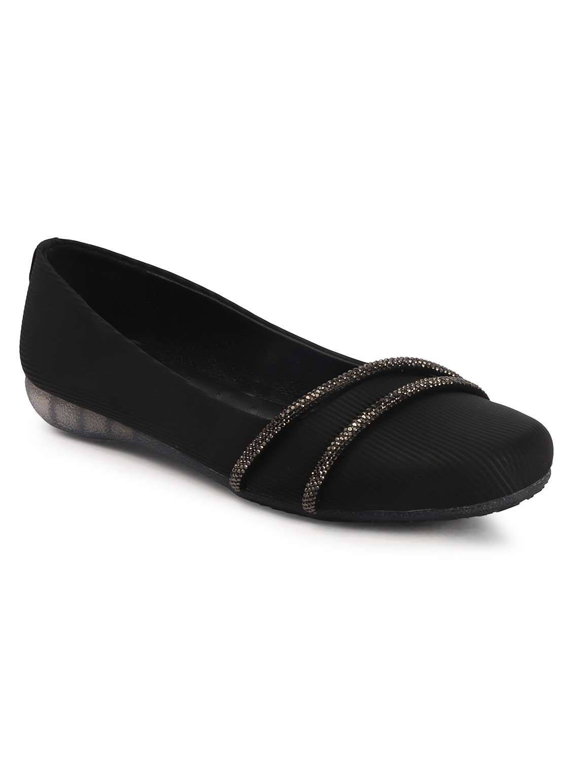 women embellished slip on ballerina - 22565130 -  Standard Image - 1