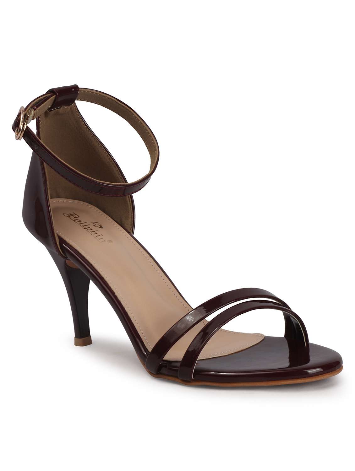 women solid ankle strap sandal - 22565159 -  Standard Image - 1
