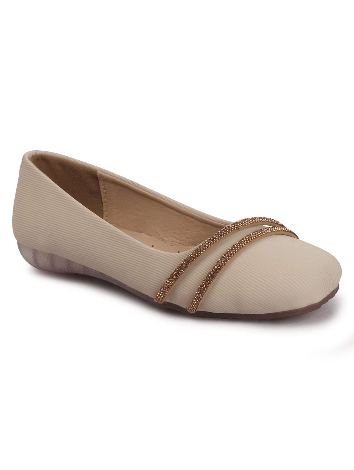 women embellished slip  on ballerina - 22565252 -  Standard Image - 1