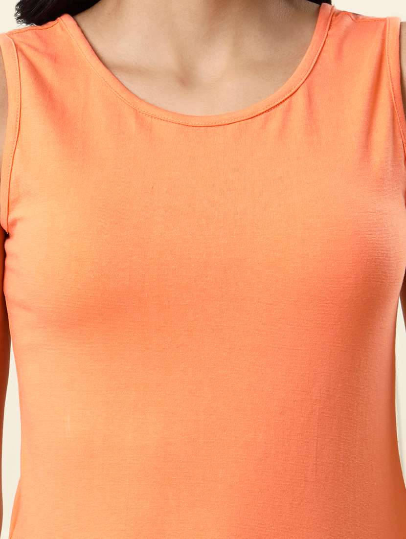 women solid sleeveless camisole - 22565480 -  Standard Image - 1