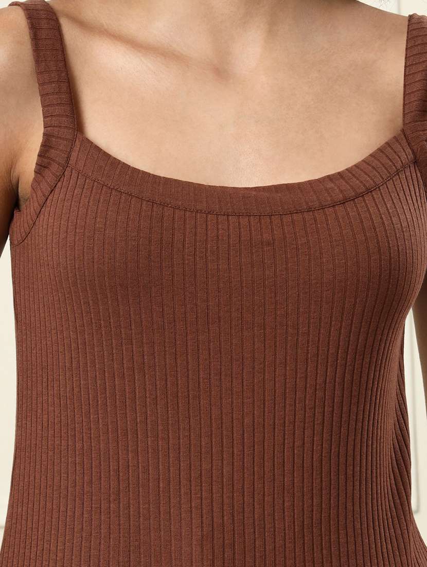 Women Solid Shoulder Strap Camisole - 22565481 -  Standard Image - 1
