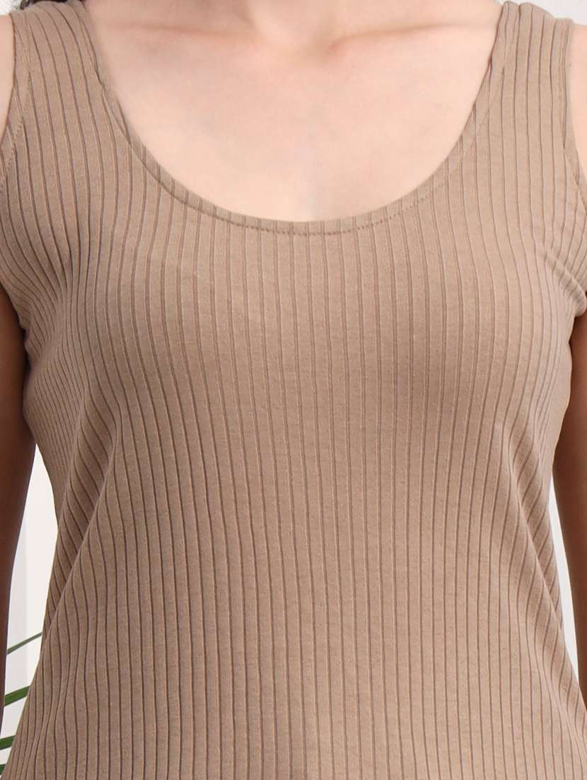 women solid sleeveless camisole - 22565483 -  Standard Image - 1