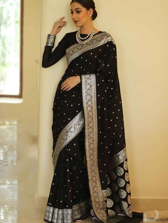 women self design banarasi saree - 22565695 -  Standard Image - 1