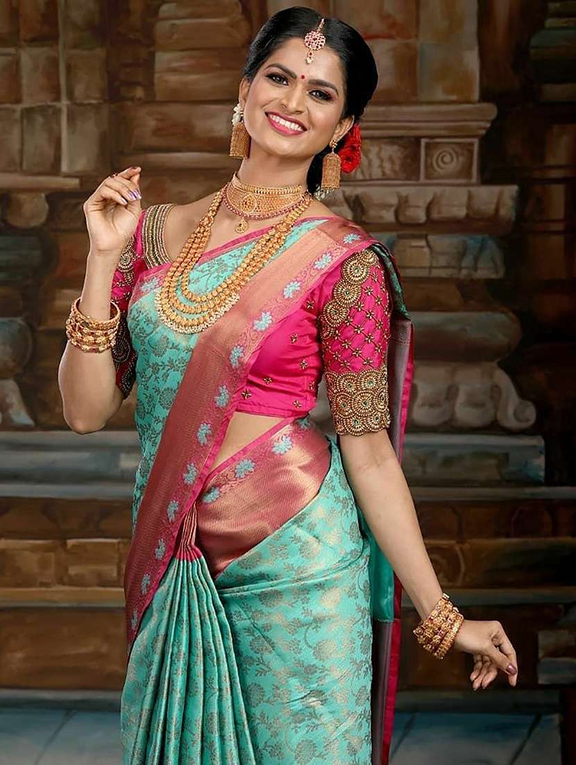 women self design banarasi saree - 22565709 -  Standard Image - 4