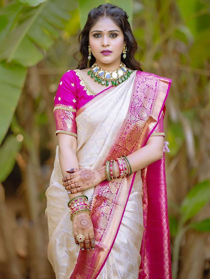 women self design banarasi saree - 22565827 -  Standard Image - 1