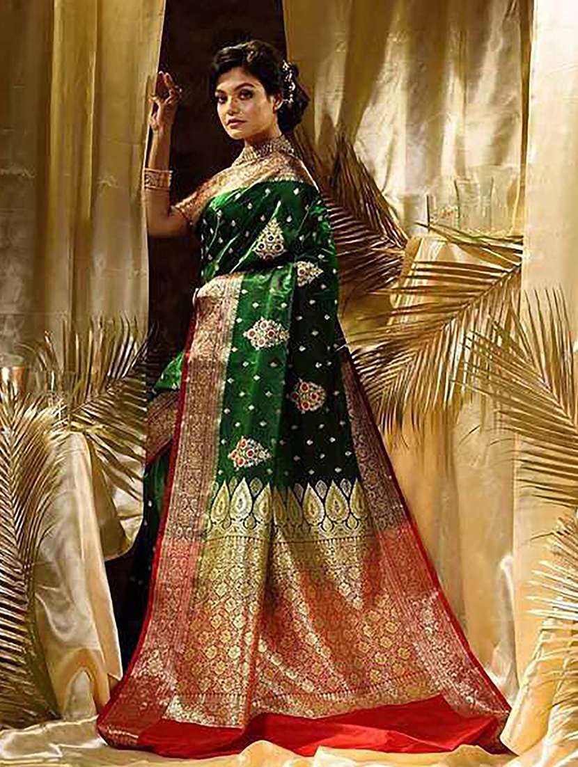 women self design banarasi saree - 22565940 -  Standard Image - 1