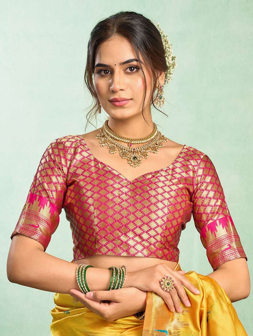 women self design paithani saree - 22566081 -  Standard Image - 4