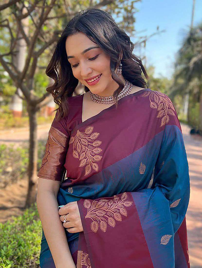 women self design banarasi saree - 22566106 -  Standard Image - 1