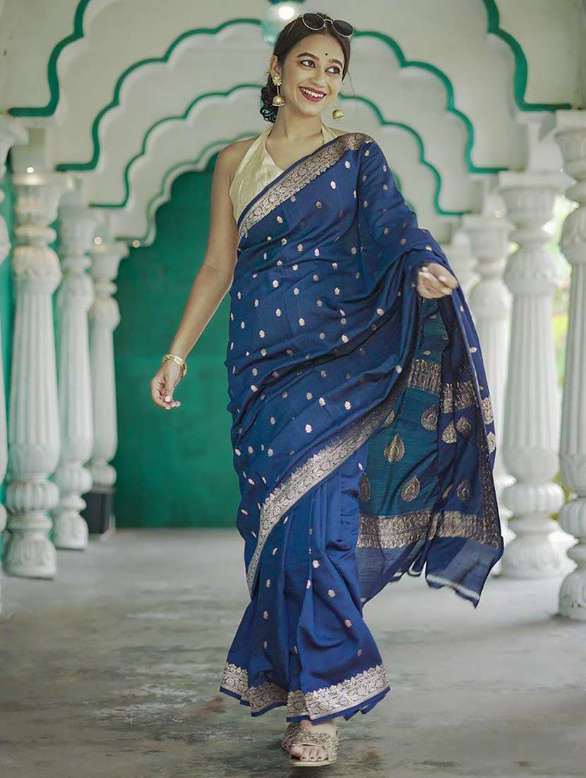 women self design banarasi saree - 22566216 -  Standard Image - 4