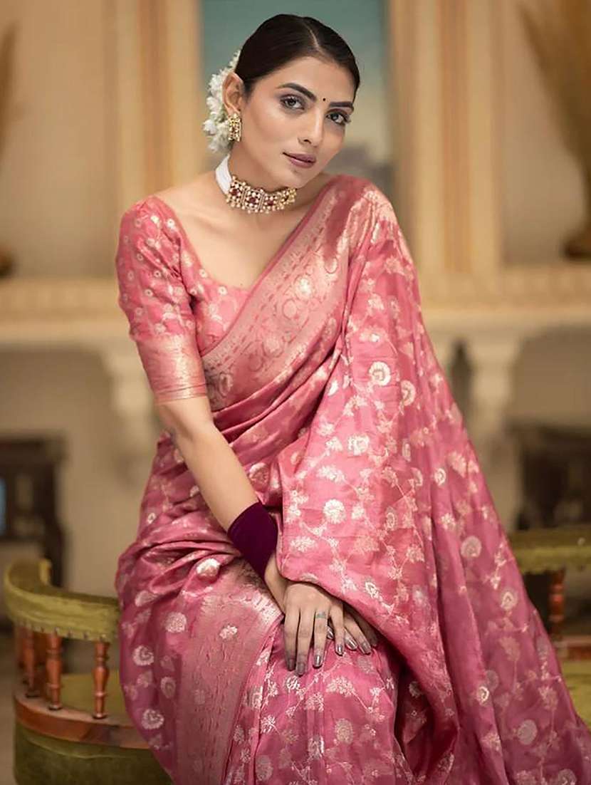 women self design banarasi saree - 22566281 -  Standard Image - 1