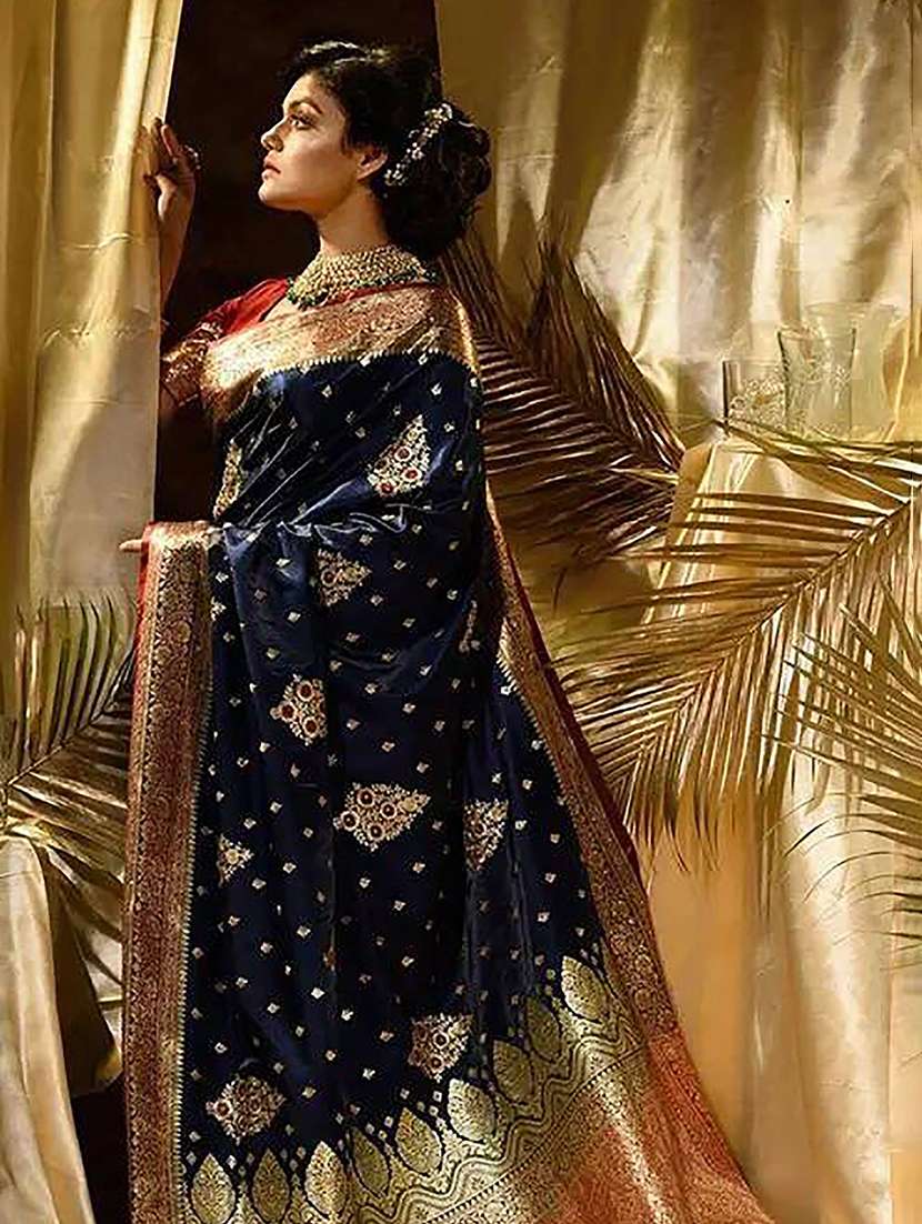women self design banarasi saree - 22566324 -  Standard Image - 1