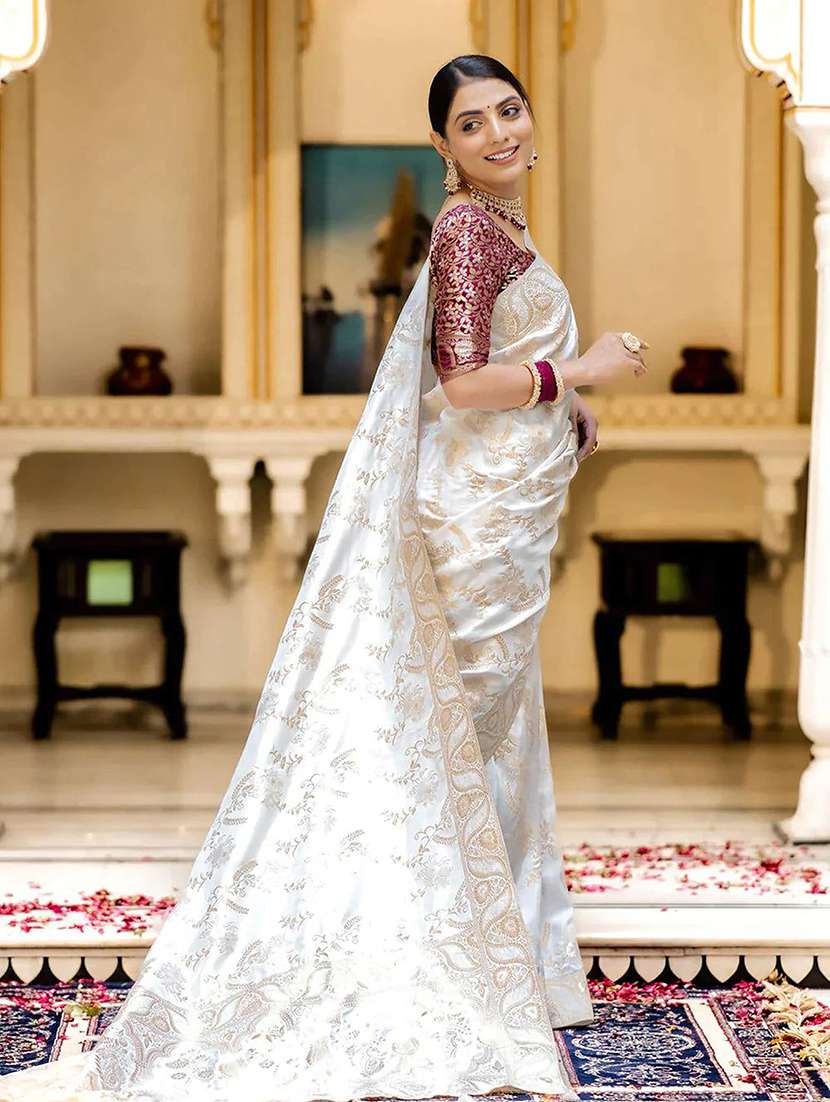 women self design banarasi saree - 22566416 -  Standard Image - 1