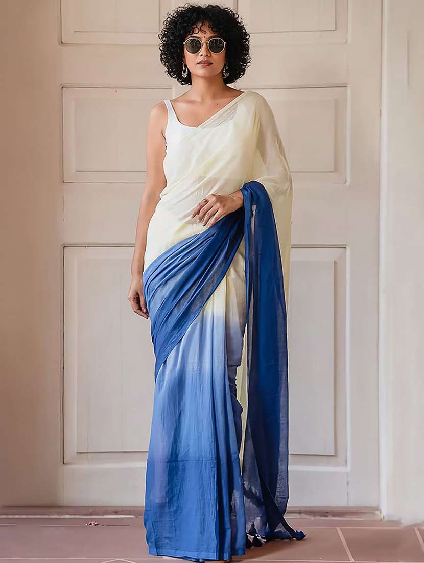 women printed casual wear saree