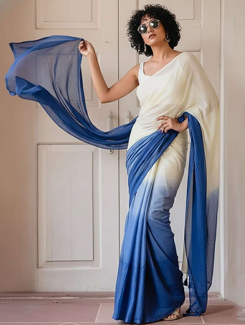 women printed casual wear saree - 22566515 -  Standard Image - 1