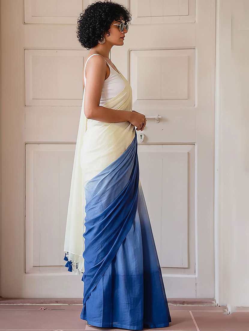women printed casual wear saree - 22566515 -  Standard Image - 4