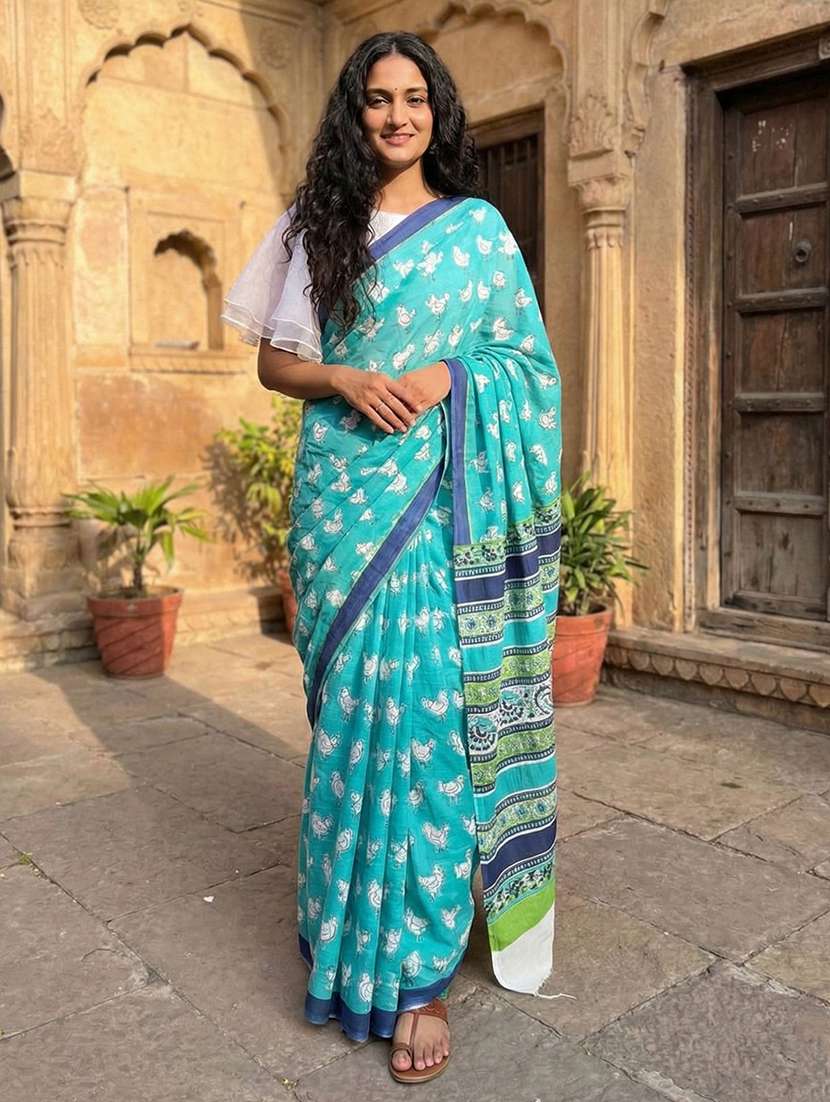 women printed casual wear saree - 22566908 -  Standard Image - 4