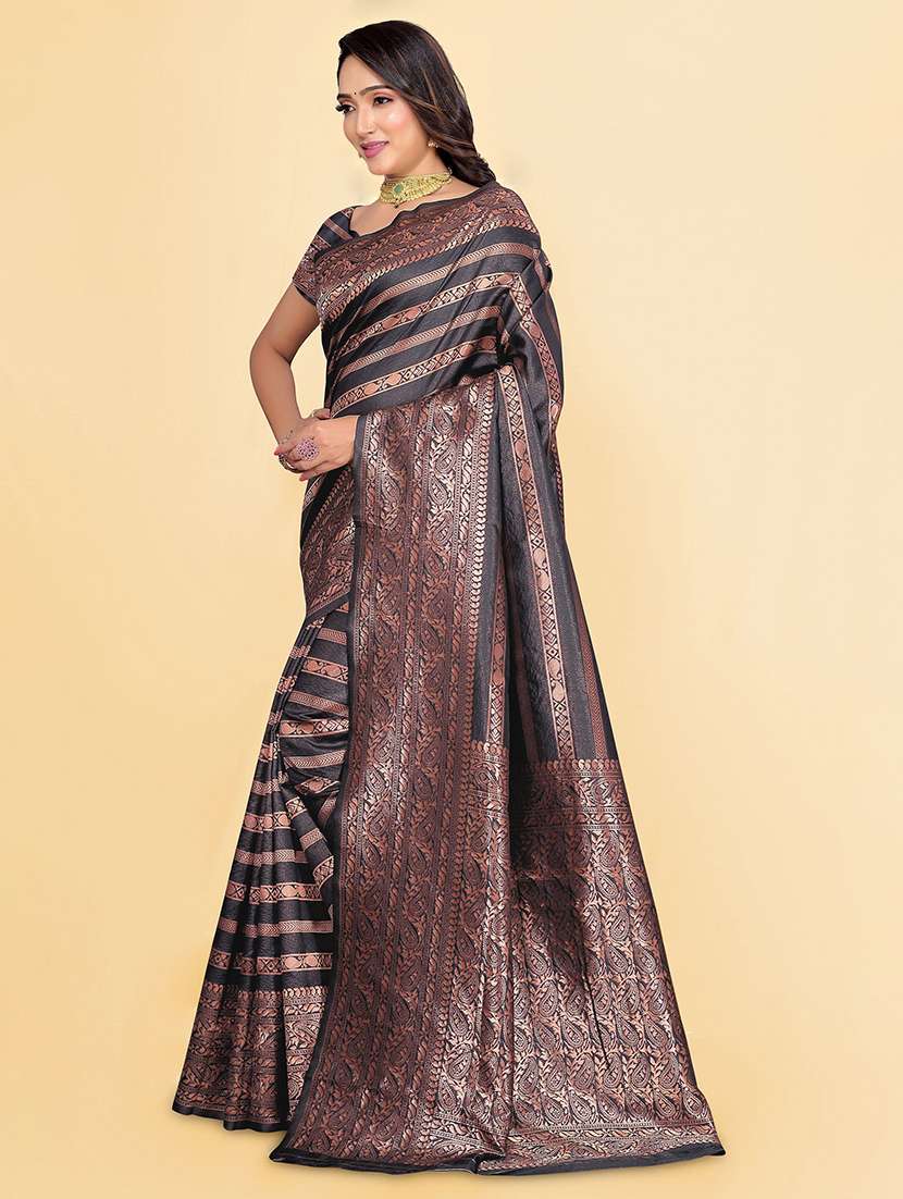 women self design banarasi saree - 22567077 -  Standard Image - 1