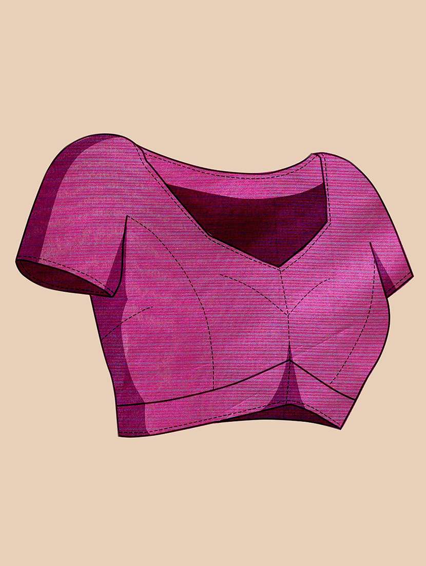 women self design banarasi saree with blouse - 22567099 -  Standard Image - 4