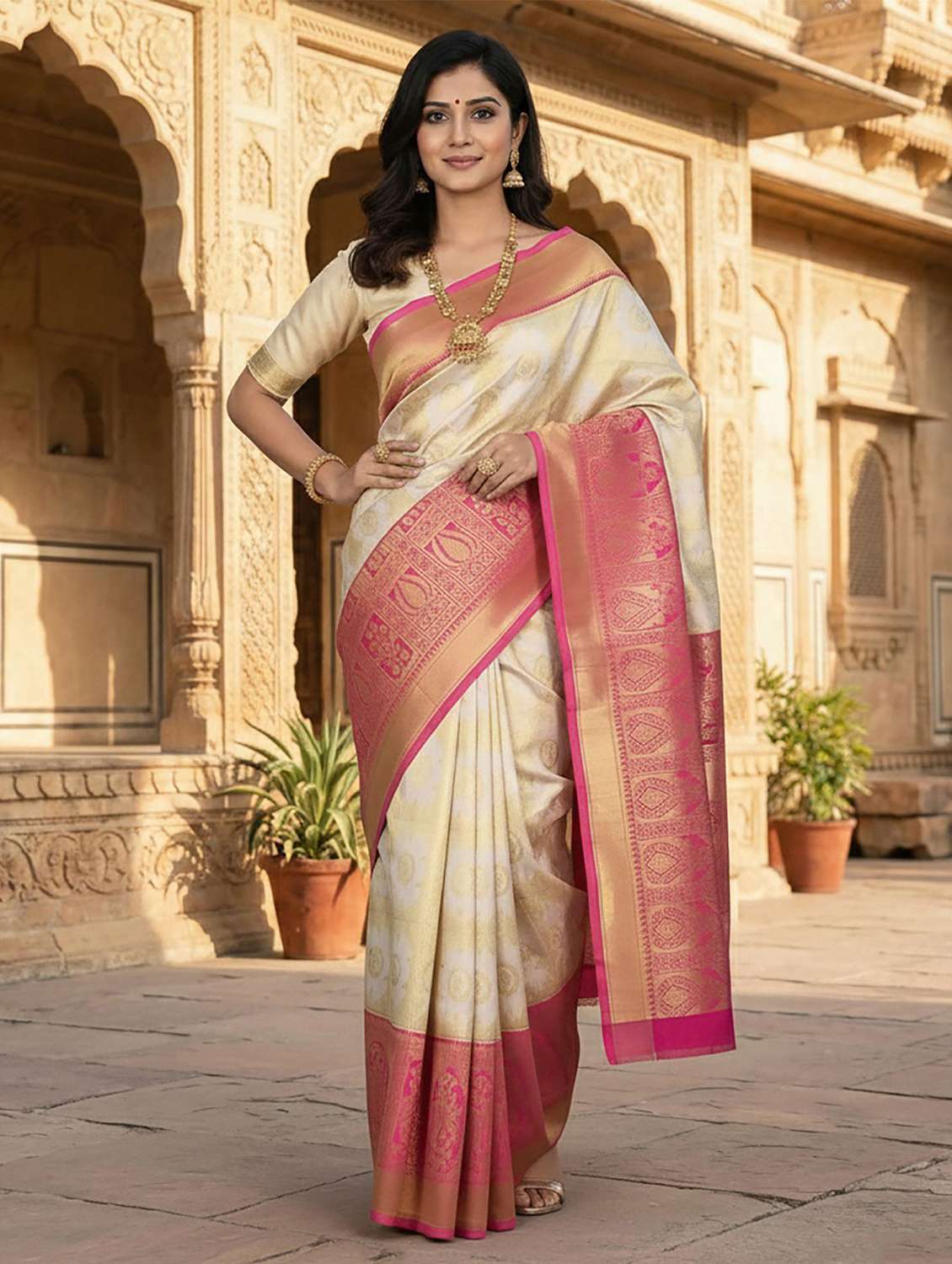 women self design banarasi saree - 22567243 -  Standard Image - 1