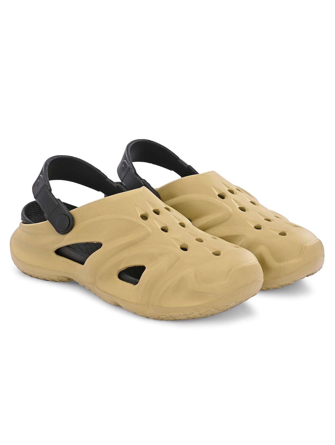 Women Textured Back Strap Clogs - 22567296 -  Standard Image - 1