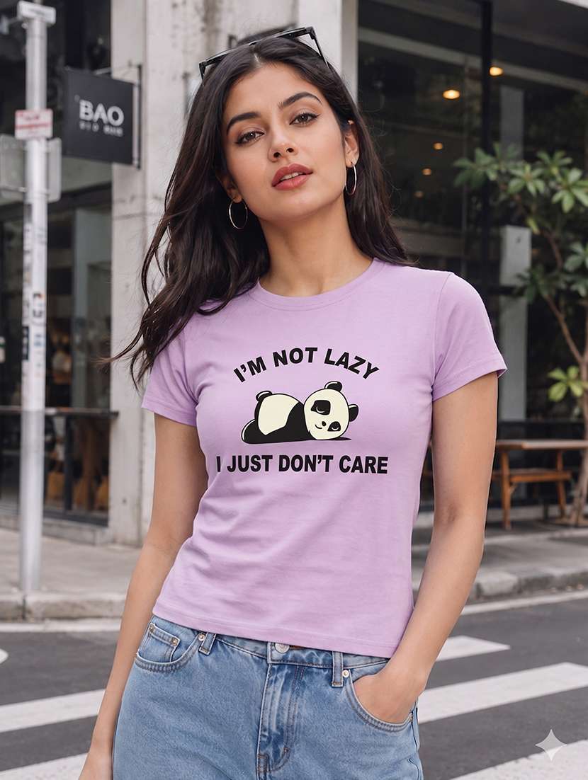 women printed short sleeves regular fit t-shirt - 22567486 -  Standard Image - 1