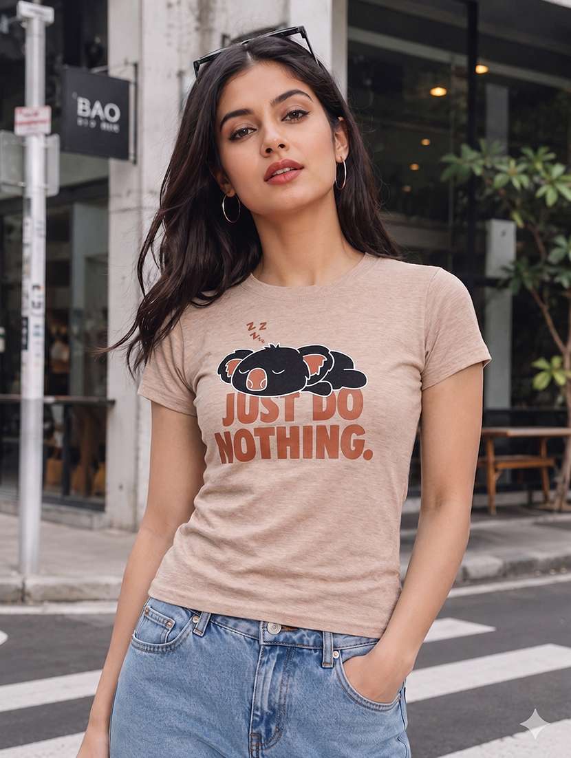 women printed short sleeves regular fit t-shirt - 22567488 -  Standard Image - 1