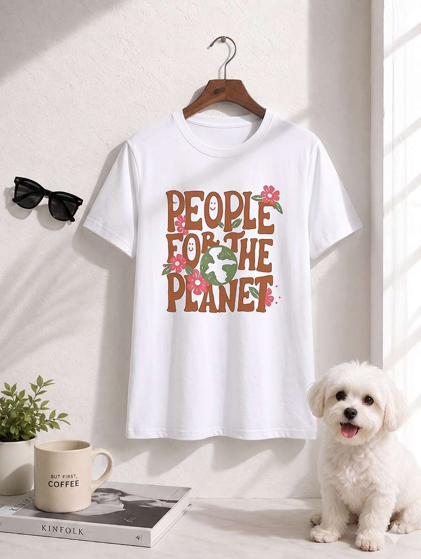 women printed short sleeves regular fit t-shirt - 22567501 -  Standard Image - 4